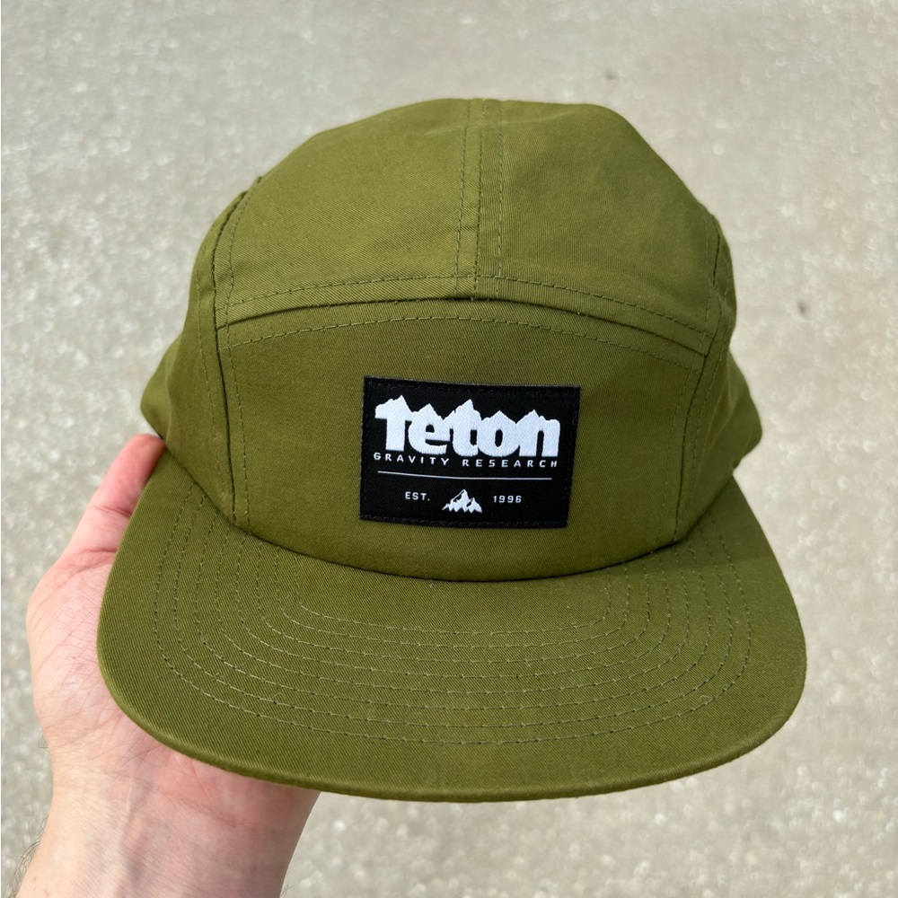Teton Gravity Research Five Panel Strap Back Hat
